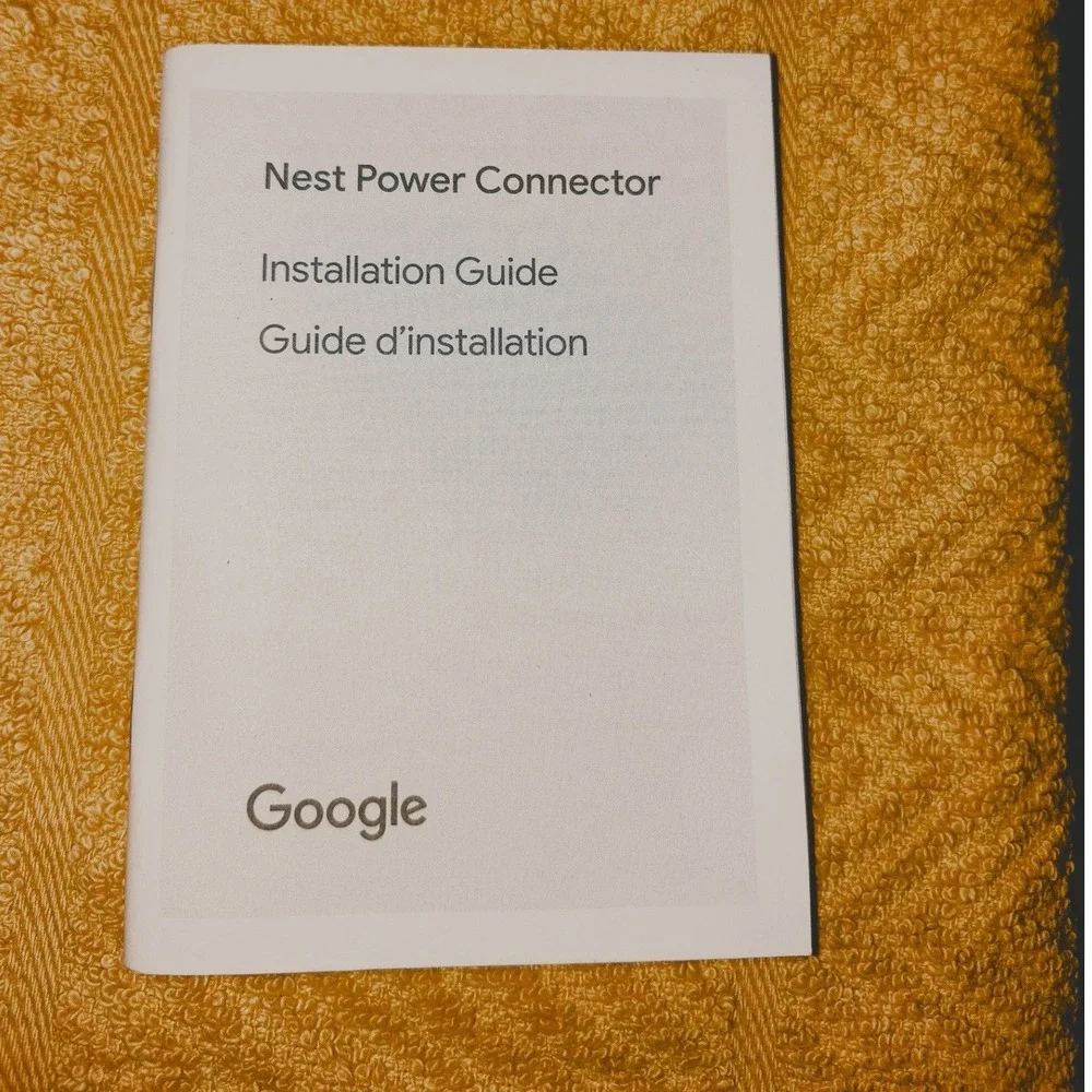 Google Nest Power Connector C-Wire Substitute GVNZ4 GA02493-US White - Picture 8 of 8